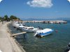 Small port at the beach Liani Ammos Chalkis